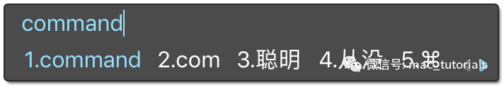 【Mac小技巧】5秒教会你怎么打出command⌘、option⌥等特殊符号