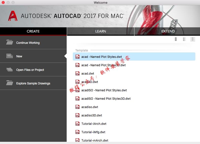 Mac CAD2017软件安装教程